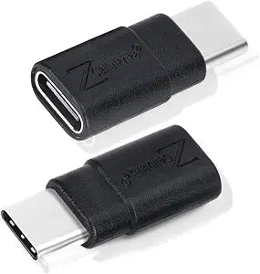 USB C Extender Adapter (2 Pack) 40Gbps 240W Cable Extension Type-C Low Profile Male to Female Thunderbolt QC & Data Transfer for USB-C Devices