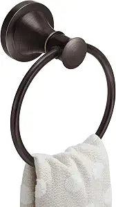 BESy Towel Ring, Bathroom Hand Towel Holder Wall Mounted Oil Rubbed Bronze