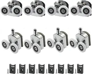 Litoexpe 8 Pcs 23mm Shower Door Roller Replacement