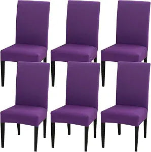 Dining Chair Covers, Parsons Chair Slipcovers Set of 6