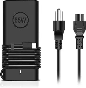 65W USB C Charger Compatible with Dell Latitude 5420 5430 5520 5530 5540 7320 7330 7340 7420 7430 Inspiron 14 7420 7425 16 7620 Chromebook 3100 HA65NM190 LA65NM190 Laptop Charger