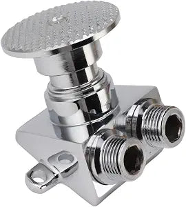 Topyond Touchless Copper Foot Pedal Water Valve Set for Basin Tap