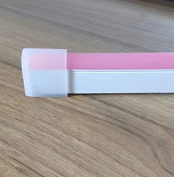 99 Lighting 60pcs /lot 8mm Silicone SMD2835 Waterproof LED Neon Tube Strip Light and 8x16mm LED Neon Flex End Cap Cover (for 8x16mm)