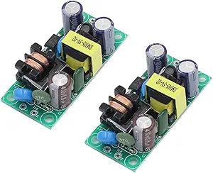 HiLetgo 2pcs AC-DC 220V to 5V Isolated Switching Power Supply Power Supply Module Board