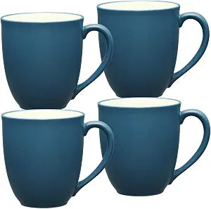 Noritake Colorwave Blue Set of 4 Mugs, 12 oz.