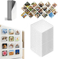 20 Pack 2x2 Inch Clear Acrylic DIY Fridge Magnet Kit