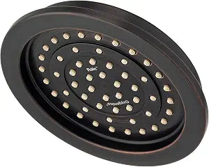Oxygenics Vortex 8-Setting Chrome Rain Shower Head w/Adjustable Arm