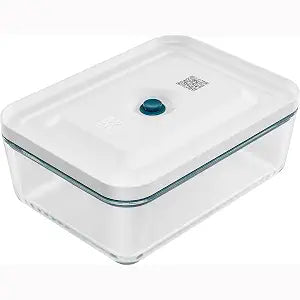 ZWILLING Fresh & Save Airtight Glass Fridge Container, Meal Prep Containers, 2.11 qt, La Mer