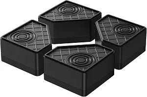 Bed Risers,1.8 inch Furniture Risers Heavy-Duty Block, 4000 lbs, 4 Pack