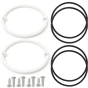 4-3/8" Shower Drain Height Extension Kit fit 4-3/8 Floor Drains - 2 Pack