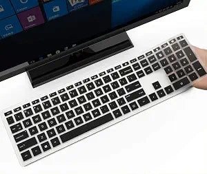 Keyboard Cover for HP Pavilion 27 All in One PC, HP Pavilion 27-Xa0055Ng/0370Nd/0076Hk/0010Na, HP Pavilion 24-inch All in One PC, 24 Xa0002A/0300Nd/0051Hk, HP Pavilion All in One Accessories, Black