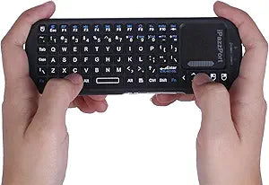 iPazzPort 2.4G Mini Wireless Keyboard with Touchpad Mouse Combo