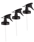 Jarmazing Products Mason Jar Sprayer Lids - Black - 3 pack - with powerful sprayers - fits all Regular Mouth Jars