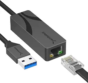 SABRENT USB-A to 2.5Gbps Ethernet Adapter, Multi-Gig (NT-UA25)