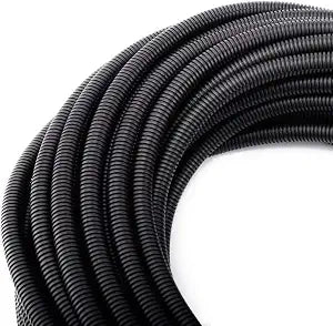 ZhiYo 50FT 3/8" Wire Loom Split Tubing Auto Wire Conduit