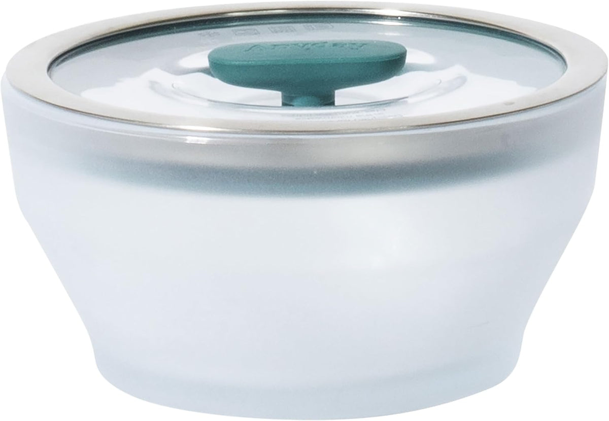Anyday 4-Cup Microwave Cookware & Glass Container with Vented Lid (Kale)