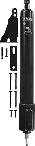 Wright Products Standard Duty Pneumatic Screen & Storm Door Closer with EZ-Hold  Adjustable Closing Speed, Durable, Easy Installation (Transitional, Black)