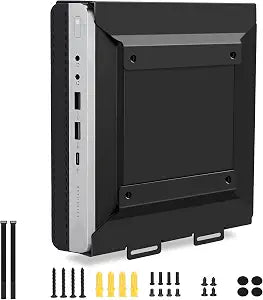 Mini PC VESA Mount Compatible with HP Desktop Mini, HPProDeskMini,EliteDeskMini, Wall VESA and Under Desk Mount for HPPro Mini 260 400,HPProDesk 400 405 600,HPEliteDesk 705 800 805 and More,1 Pack