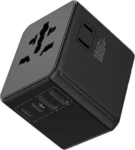 Power Adapter 17W, International Power Plug Compact Travel