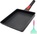 AIKENBBKK Tamagoyaki Japanese Omelette Pan, Square Frying Egg Pan Nonstick