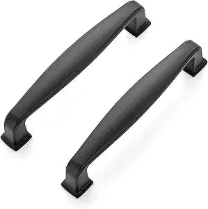Ravinte Matte Black Cabinet Handles Solid Drawer Pulls, 3-3/4 Inch, 20 Pack