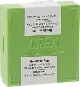 Grex P6/30L 1-3/16 In. 23 Ga. Headless pins, Galvanized, 10M/Bx