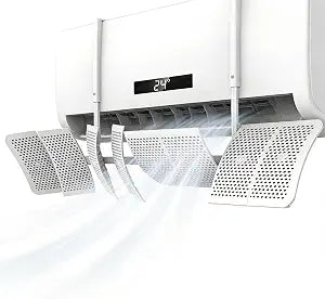 Air Conditioner Deflector, Adjustable AC Vent Deflector for Mini Split