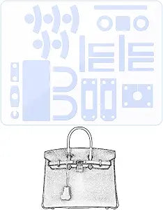 BagArmor Hardware Protective Film, Compatible with Birkin 25