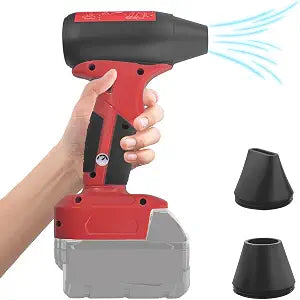 Mini Jet Blower Portable Violent Turbo Fan for Milwaukee 18V M18 Battery, 4-Speed Wireless High Speed Handheld Fan, for Computer Key Board Cleaning,Hair Drying,Camping,Outdoors,Car (No Battery)