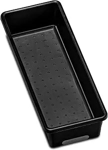 madesmart Classic 10 x 4 Storage Bin, Carbon