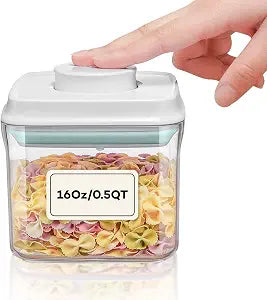 Bop Top Airtight Food Storage Containers | Pop-Top Lid | 2 Cups / 16 Oz