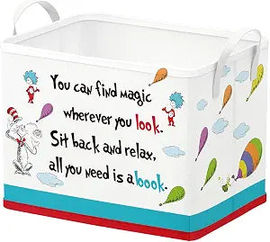 Runtoo Read Book Storage Bins