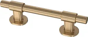 Franklin Brass 5 Pack Champagne Bronze Gold Cabinet Handles Adjustable Drawer Pulls for Kitchen Cabinet Knobs Dressers and Cupboards Fits 1-3/8 to 4 Inch (35102mm) Hole Center | Adjusta-Pull