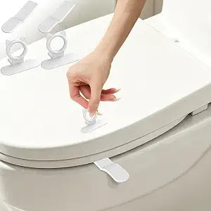 Toilet Seat Lifter, Toilet Lid Lifter, Toilet Seat Lift Handle Tabs,4 PCS