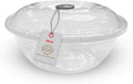 The Challah Bowl with Lid - Dough Riser - Proofer - Plastic Bowl with Cover/Lid - Extra Large 10 Liters - can fit 5Lbs of flour - Non Stick - Perfect Rise Every Time - Great Challah Bakes, Gift Idea