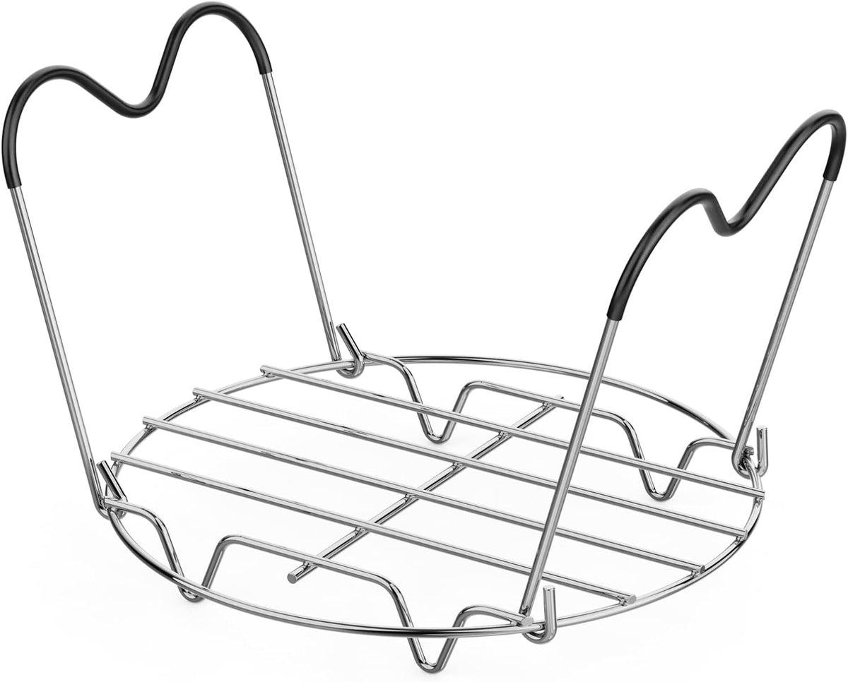 GSlife Steamer Rack Trivet with Handles for Instant Pot 6 Qt 8 Qt, 7.7 In
