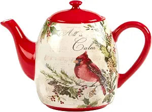 Certified International Silent Night Teapot, 40 oz.