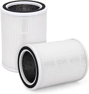 HAP606 Replacement Filter for XenonLab VisionAir HAP606 Air Purifier & FreAire HAP606-3-in-1 True HEPA Air Filter High-Efficiency Activated Carbon Filter Replacement Part #RF-HAP606