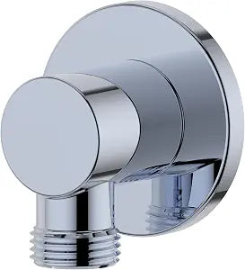 Wall Supply Elbow for Hand Held shower,with Connector Body and Washer, Wall-mount Hose Connector,without Shower Head and Hose (Polished Chrome) DA-0045-CP