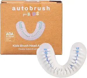 Autobrush Replacement Brush Heads, Ages 6-8, Nylon Bristles, 1-Pk