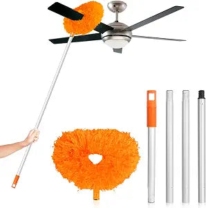 FONUNO Ceiling Fan Cleaner Duster High Ceiling Extended Fan Blade Cleaner