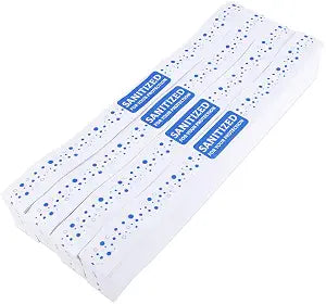ESSENTIAL 2000 Pcs Printed Toilet Seat Band 16-1/2" Long x 1-1/2" Wide
