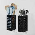 Magnetic kitchen Utensil Holder 2 pack Height-Adjustable Design