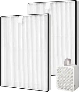 UPPTVIND Filter Replacement, Compatible with IKEA UPPTVIND Air Purifier, Replaces Part #70551499, 2 Pack