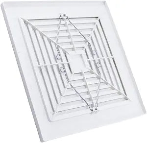 97011723 Bathroom Ventilation Fan Grill (9-1/4 In. W. x 9 In. L) fits for Nutone 670-G, 670-H, 663-G, 671-G, 671-J, 688-G, 688-H, 688-K, 688-J, 689-H, 689-J, 689-K, 696N-R02 -White