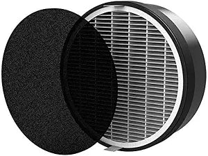 Vornado MD1-0039 Replacement 3-in-1 True HEPA Filter Cartridge, Fits Select Air Purifier Models, Disposable, No Cleaning Required, Replace Every 6 Months - Includes True HEPA, Carbon, and Pre-Filter