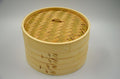 3-Piece Bamboo Steamer Set 10-Inch