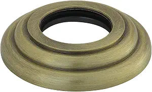 Kingston K158F3 Round Shower Arm Flange, Antique Brass