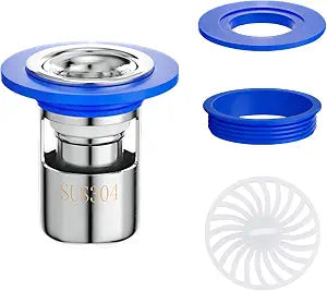 Qrity Floor Drain 38mm 304 Stainless Steel Shower Drain Backflow Preventer