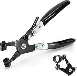 Hose Clamp Pliers with Ratchet Locking